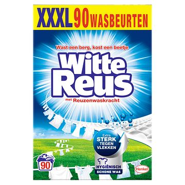 Foto van Witte reus waspoeder 4.95 kg 90 wasbeurten bij jumbo