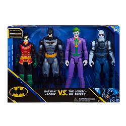 Foto van Dc comics batman figuren 4-pack - 30 cm