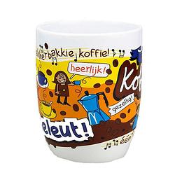 Foto van Cartoon mok/beker koffieleut 300 ml - feest mokken