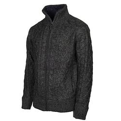 Foto van Morgan 2 morgan knit full zip heren groen maat xl