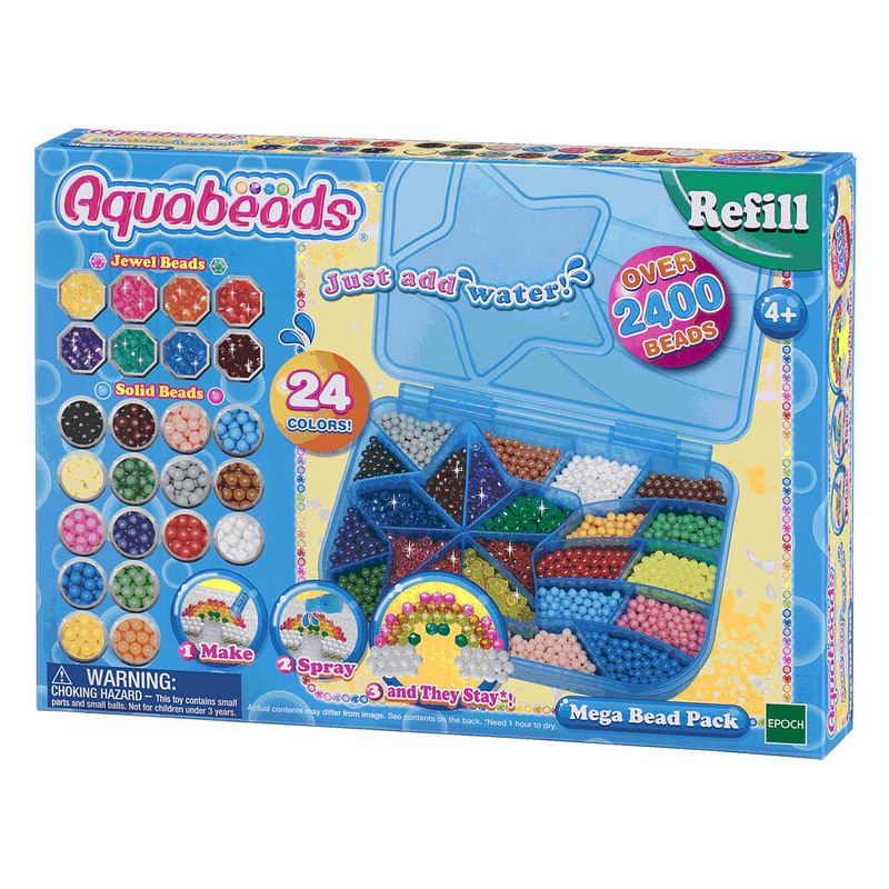 Foto van Aquabeads mega parelpakket 79638