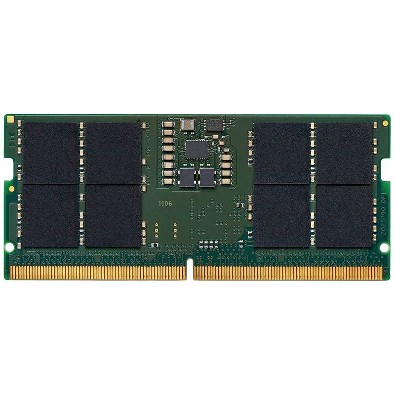 Foto van Kingston werkgeheugenmodule voor laptop ddr5 16 gb 1 x 16 gb non-ecc 5600 mhz 262-pins so-dimm cl46 kcp556ss8-16