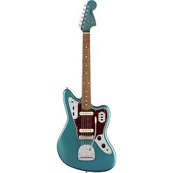 Foto van Fender vintera 60s jaguar ocean turquoise pf met gigbag