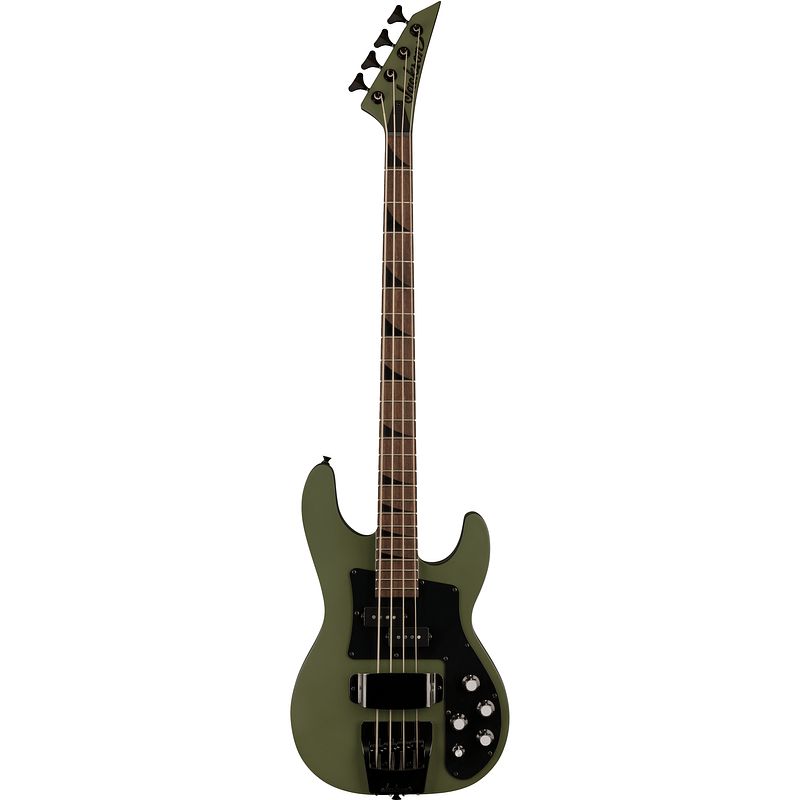 Foto van Jackson x series concert™ cbxnt dx iv matte army drab elektrische basgitaar