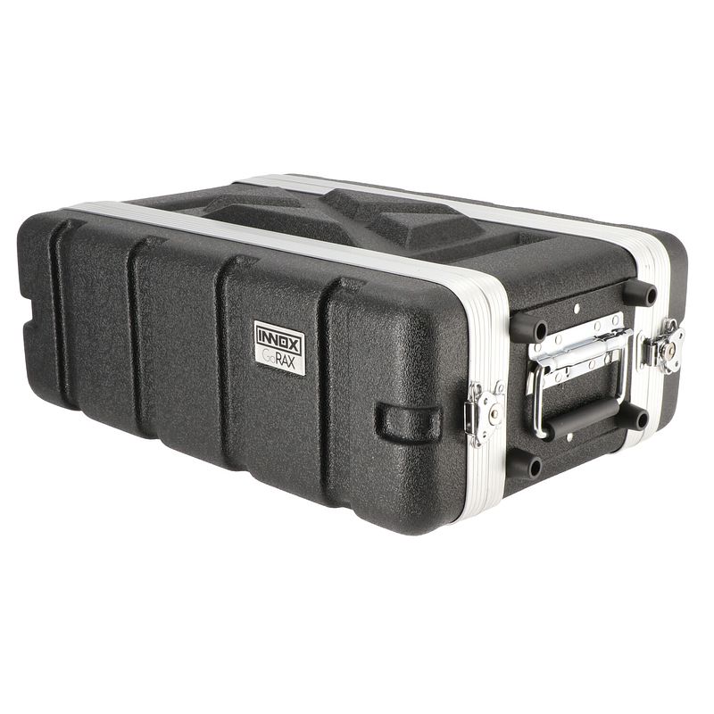 Foto van Innox gorax 3u8 double-door flightcase 3u, 20 cm diep