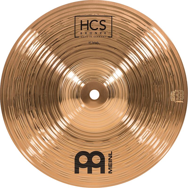 Foto van Meinl hcsb10s hcs bronze splash 10 inch