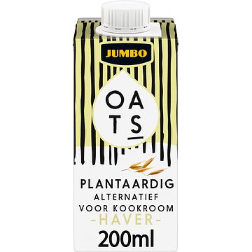 Foto van Jumbo oats plantaardig alternatief voor kookroom 200ml