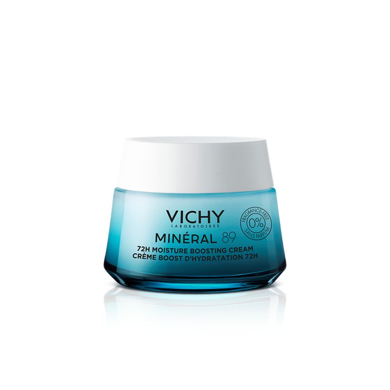 Foto van Vichy mineral 89 - 72uur hydraterende crème zonder parfum