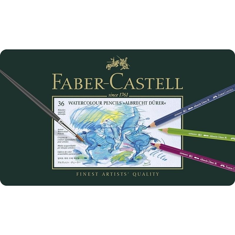 Foto van Aquarelpotlood faber-castell albrecht dürer etui à 36 stuks