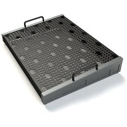 Foto van Temple audio design duo-17-gm templeboard gunmetal pedalboard