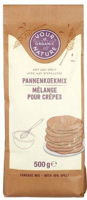 Foto van Your organic nature pannenkoekenmix spelt bio