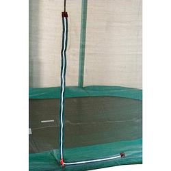 Foto van Game on sport trampoline veiligheidsnet - 423 cm - rond - los net - groen