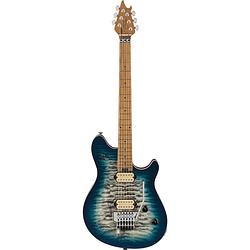 Foto van Evh wolfgang special qm indigo burst mn elektrische gitaar