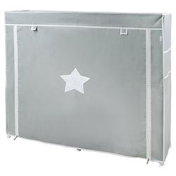 Foto van Roba opbergrek little stars 108 x 28 x 113 cm polyester grijs