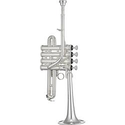 Foto van Xo 1700-ss (verzilverd, vergulde versiering) bb/a piccolotrompet met koffer