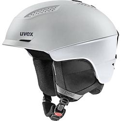 Foto van Uvex ultra ski helmet - silver - ski helm - silver black - silver/ zwart