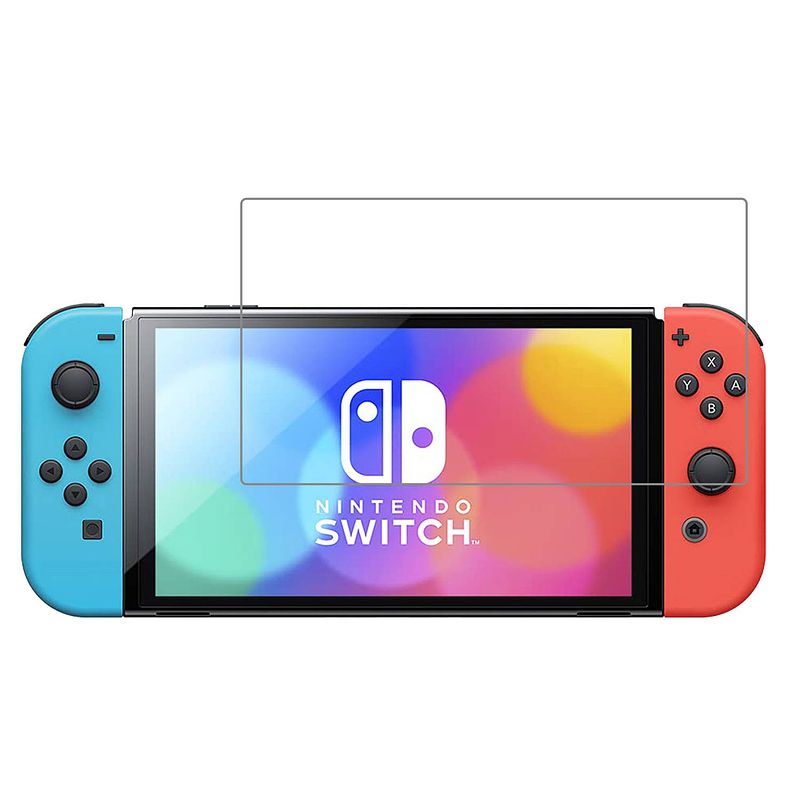 Foto van Basey nintendo switch screenprotector screen protector beschermglas beschermglas tempered glass