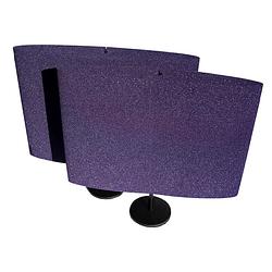 Foto van Auralex deskmax home office pur purple panel paars (set van 2)