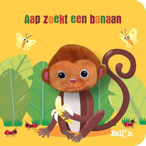 Foto van Aap zoekt een banaan - kartonboekje;kartonboekje (9789403222851)