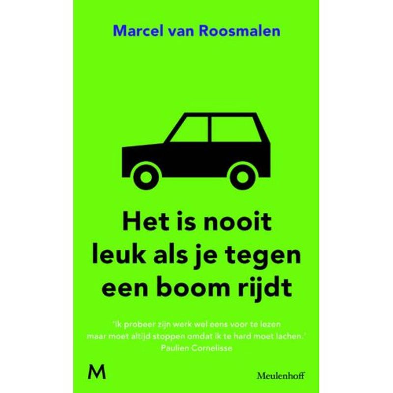 Foto van Het is nooit leuk als je tegen een boom rijdt