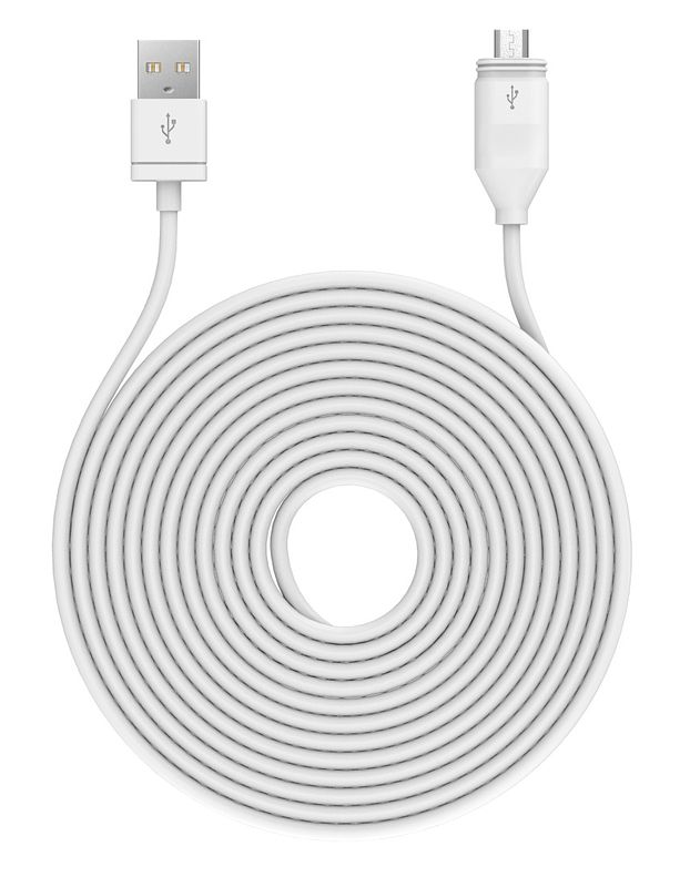 Foto van Imou waterproof charging cable forcell pro smart home accessoire wit