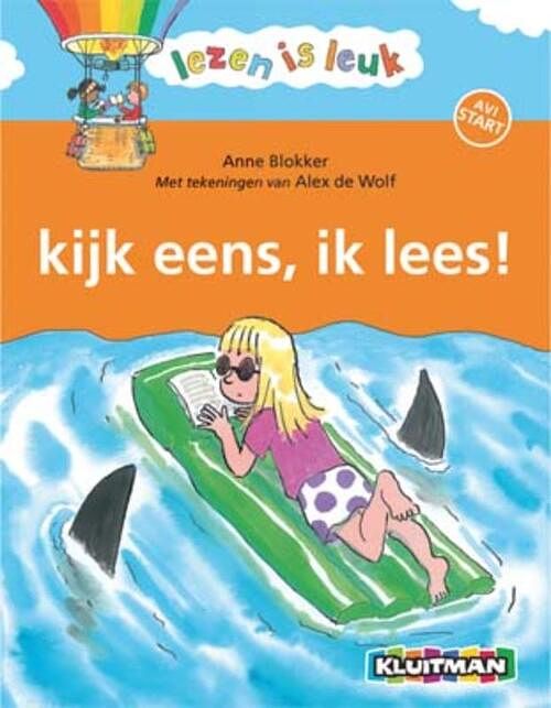 Foto van Kijk eens ik lees - lezen is leuk