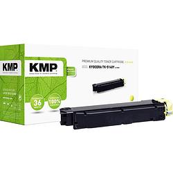 Foto van Kmp toner vervangt kyocera tk-5140y compatibel geel 5000 bladzijden k-t75y