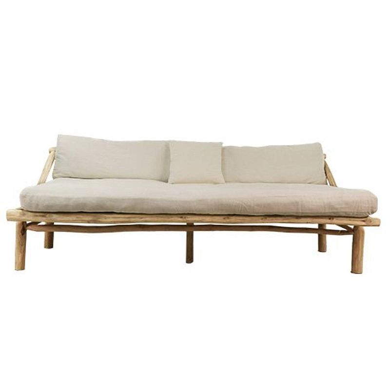 Foto van Van der leeden - lounge sofa teak 200 cm