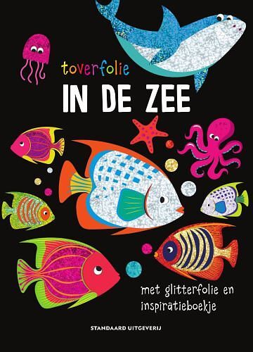 Foto van Toverfolie: in de zee - paperback (9789002273605)