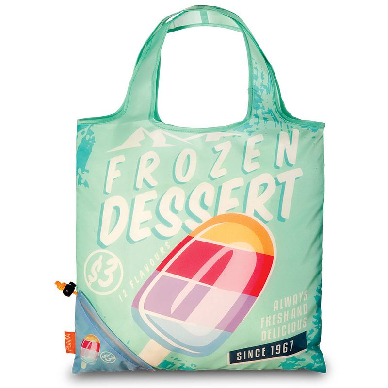 Foto van Punta shopper frozen dessert 12 liter dames polyester