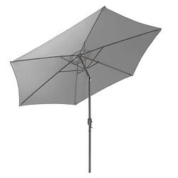 Foto van Goodvibes - kantelbare stalen parasol 270 cm - grijs