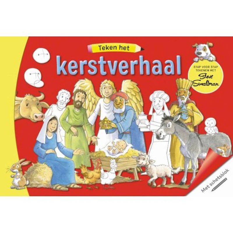 Foto van Teken het kerstverhaal