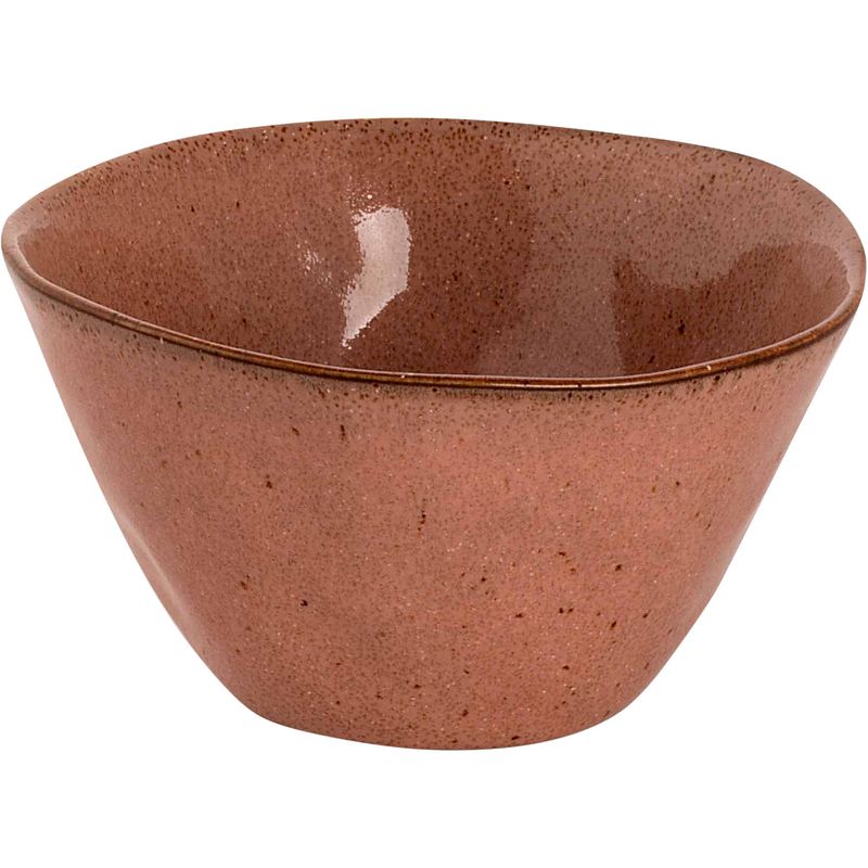 Foto van Palmer schaal rustique 15 cm 70 cl roze stoneware 1 stuk(s)