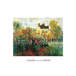 Foto van Claude monet - the artist's garden kunstdruk 70x50cm