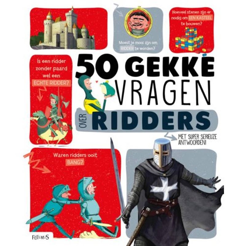 Foto van 50 gekke vragen over ridders - 50 gekke vragen