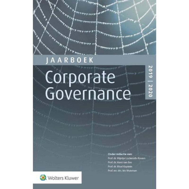 Foto van Jaarboek corporate governance 2019-2020