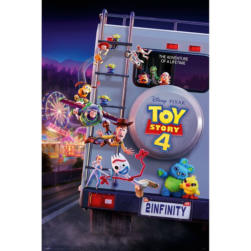 Foto van Grupo erik disney toy story 4 to infinity poster 61x91,5cm