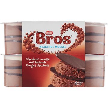 Foto van Bros krakende mousse 4 x 57g bij jumbo