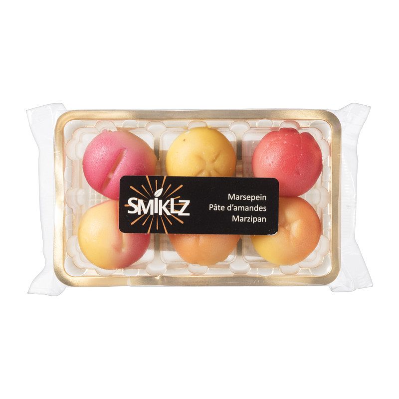 Foto van Marsepein fruit smiklz - 150 gram