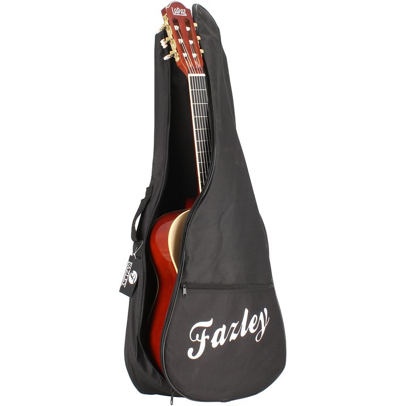 Foto van Fazley carrier b3cb basic gigbag voor 3/4 klassieke gitaar zwart