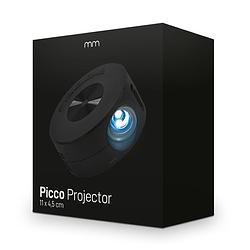 Foto van Picco projector - mini projector - 120 inch - verbind met je telefoon - 11 x 11 x 4,5 cm - mini beamer telefoon -