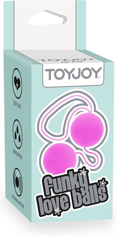 Foto van Toyjoy love balls funky violet