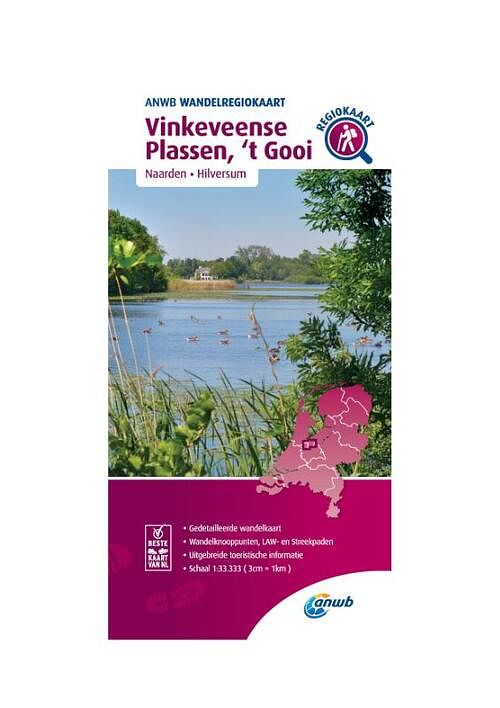 Foto van Vinkeveense plassen, 'st gooi - anwb - paperback (9789018046521)