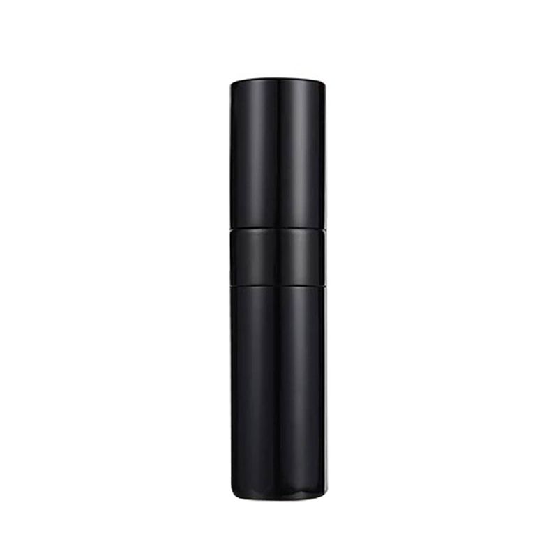 Foto van Scenty - luxe parfum verstuiver navulbaar - mini parfum flesje - reisflesje - zwart