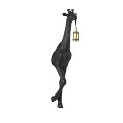 Foto van Light & living - wandlamp giraffe - 64.5x30x191cm - zwart