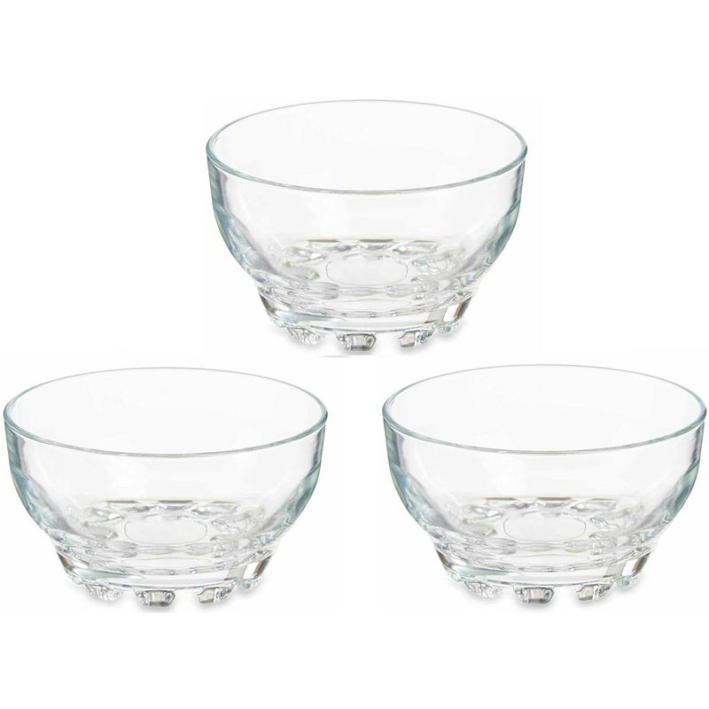 Foto van Pasabahce ijcoupes/ijsjes/dessert serveer schaaltjes - set 18x stuks - kristal glas - 275 ml - ijsjeshouders