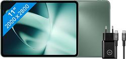 Foto van Oneplus pad 11.6 inch 128gb wifi groen + oplaadpakket