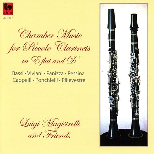 Foto van Chamber music for piccolo clarinets - cd (7619918148723)