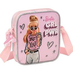 Foto van Barbie mini schoudertas, grl pwr - 18 x 16 x 4 cm - polyester