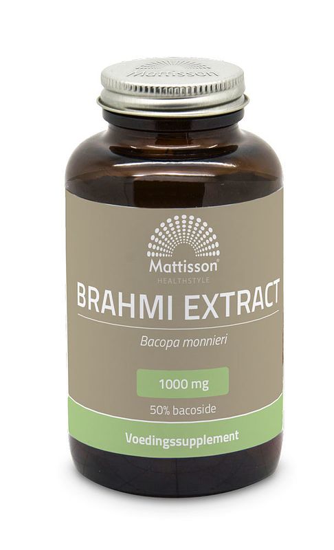 Foto van Mattisson healthstyle brahmi capsules